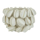 Borddekoration Home ESPRIT Hvid Grn Beige Stentj 30 x 30 x 19 cm #1