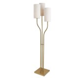 Gulvlampe Home ESPRIT Beige Gylden #1