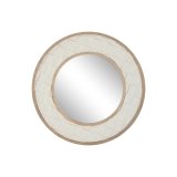 Vgspejl Home ESPRIT Hvid Natur Scandi #13
