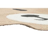 Tppe Home ESPRIT Brns Bjrn 120 x 120 x 1 cm #4