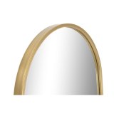 Fritstende spejl Home ESPRIT Gylden Krystal Jern 50 x 4 x 150 cm #1
