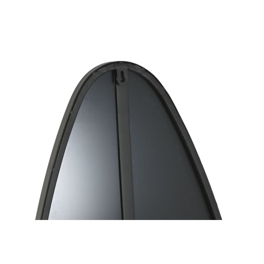 Vgspejl Home ESPRIT Sort 55 X 2 X 160 CM #4