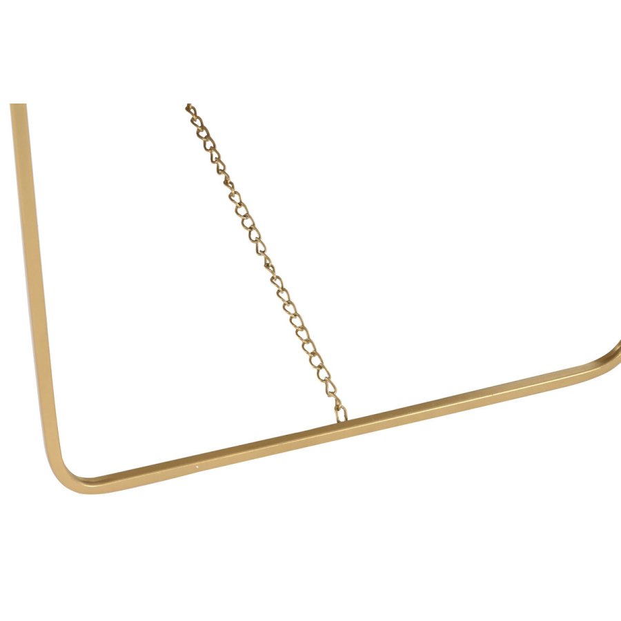 Fritstende spejl Home ESPRIT Gylden Krystal Jern 55 X 48 X 165 CM #5