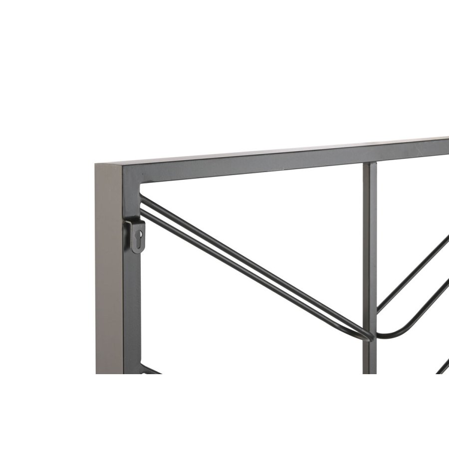 Flaskereol Home ESPRIT Sort 70 X 6 X 160 CM #5