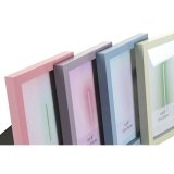 Fotoramme Home ESPRIT Bl Grn Krystal Tr MDF Urban (4 enheder) #2