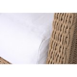 Havesofa Home ESPRIT Hvid Natur 188 X 89 X 65 CM #5