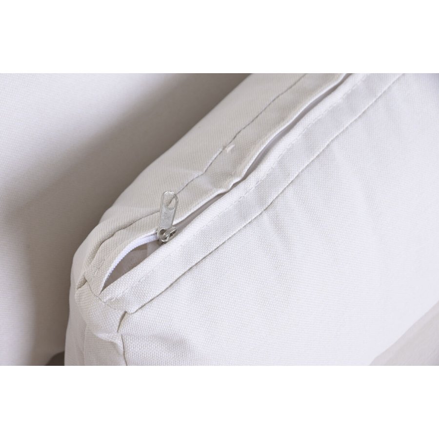 Havesofa Home ESPRIT Hvid Natur 188 X 89 X 65 CM #6