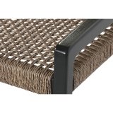 Lnestol Home ESPRIT Sort Teak Syntetisk fiber 65 X 62 X 72 CM #6