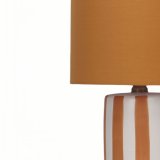 Bordlampe Home ESPRIT Gul Orange (2 enheder) #2