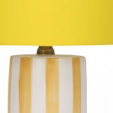 Bordlampe Home ESPRIT Gul Orange (2 enheder) #3