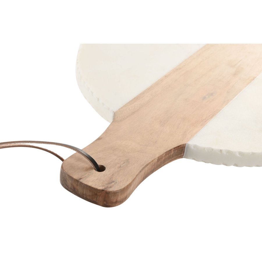 Skrebrt Home ESPRIT Hvid Natur 30 x 40 x 2 cm 41 X 31 X 2 CM #2