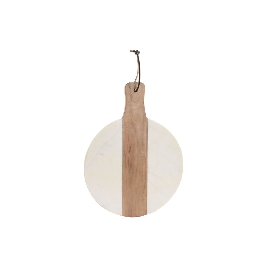 Skrebrt Home ESPRIT Hvid Natur 30 x 40 x 2 cm 41 X 31 X 2 CM #4