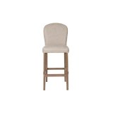 Taburet Home ESPRIT Hvid Lder #1