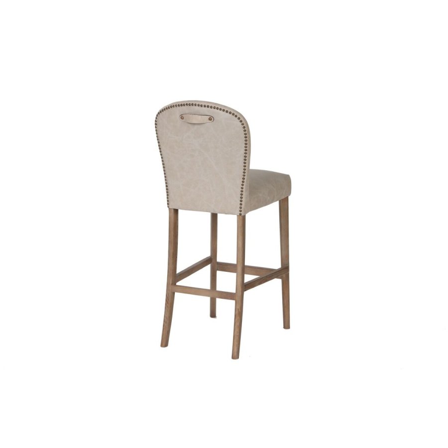 Taburet Home ESPRIT Hvid Lder #2