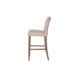 Taburet Home ESPRIT Hvid Lder #3