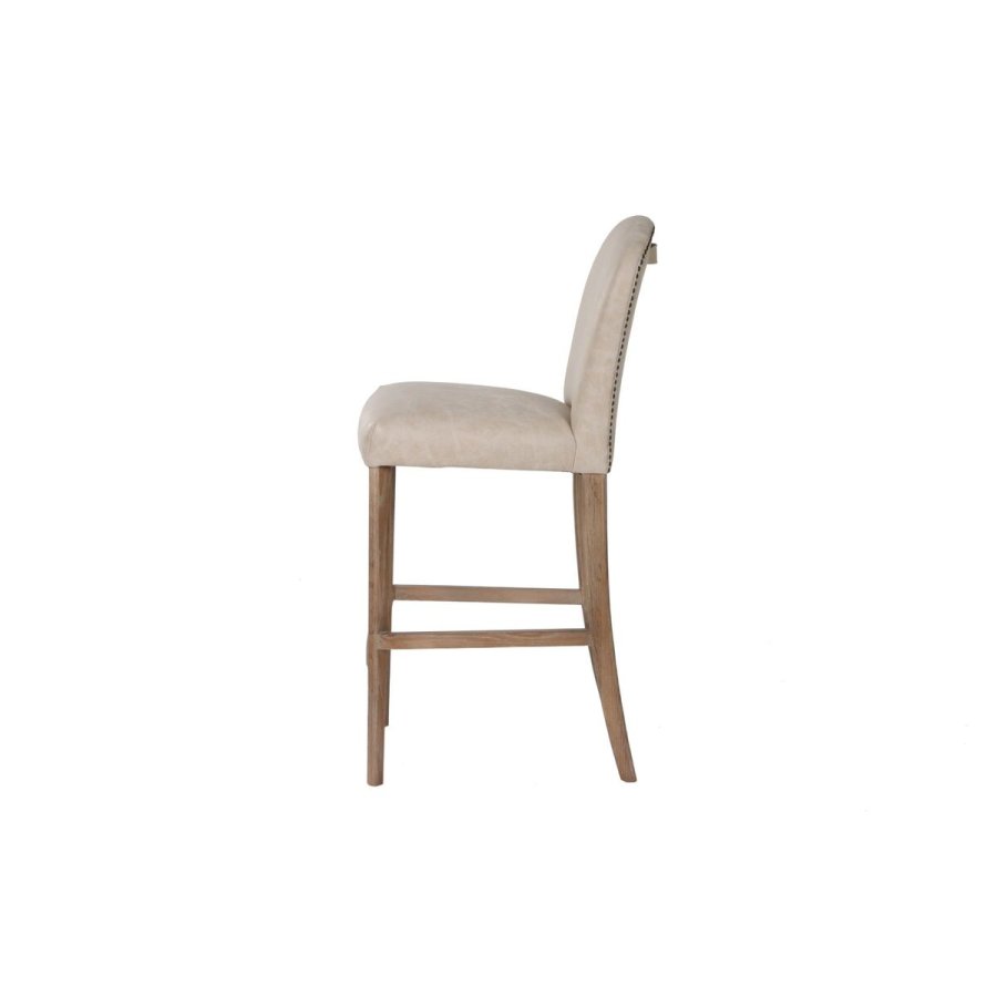 Taburet Home ESPRIT Hvid Lder #3