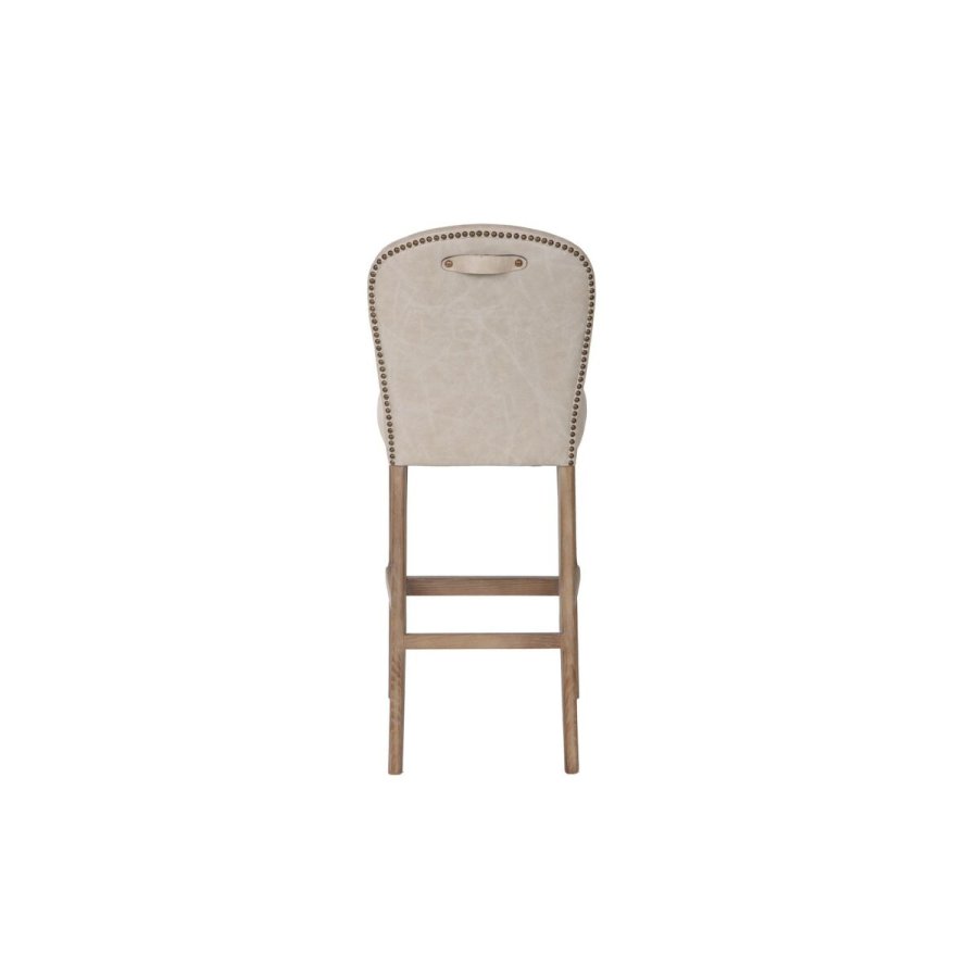 Taburet Home ESPRIT Hvid Lder #4
