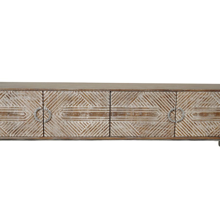 mbler Home ESPRIT Hvid 180 x 40 x 50 cm #3