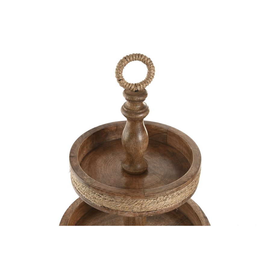 Borddekoration Home ESPRIT Brun Tov Mangotr 38 x 38 x 63 cm #2