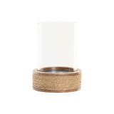 Lyseholder Home ESPRIT Brun Natur Krystal Tov Mangotr #1