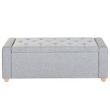 Stol Home ESPRIT Lysegr Polyester Tr 120 X 50 X 42 CM #6