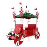 Julepynt Home ESPRIT Hvid R�d Gr�n Gylden 267 X 131 X 280 CM #1