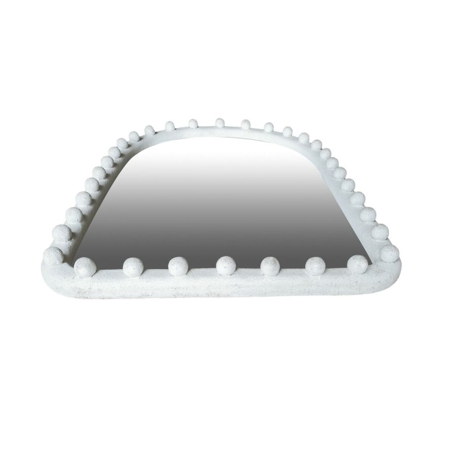 Vgspejl Home ESPRIT Hvid Scandi 60 x 3,5 x 85 cm #2