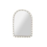 Vgspejl Home ESPRIT Hvid Scandi 60 x 3,5 x 85 cm #1