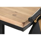 Flaskereol Home ESPRIT Sort Gylden 134 X 36 X 92 CM #4