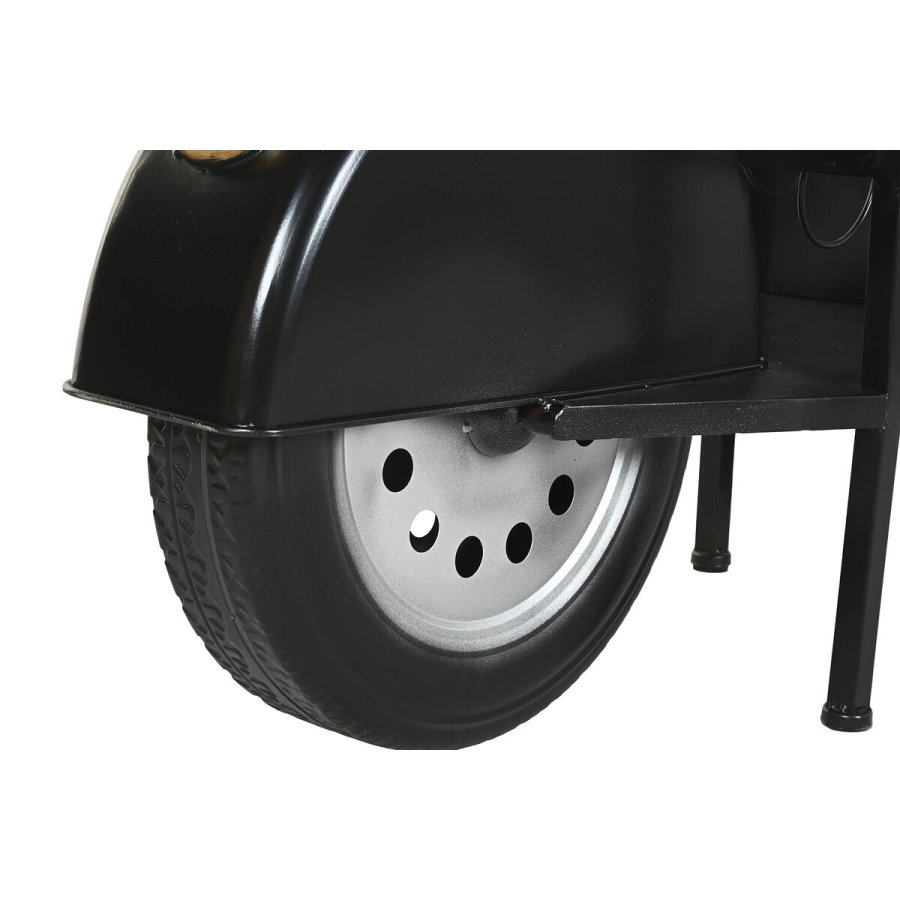 Flaskereol Home ESPRIT Sort Gylden 134 X 36 X 92 CM #5