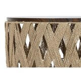 S�t med 3 borde Home ESPRIT Brun 40 x 40 x 45 cm (3 Dele) #3