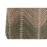 S�t med 3 borde Home ESPRIT Brun Gr�n 40 x 40 x 45 cm (3 Dele) #3