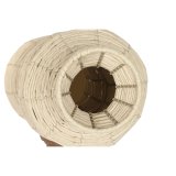 Vase Home ESPRIT Brun Natur Urban 20 x 20 x 70 cm (2 enheder) #3