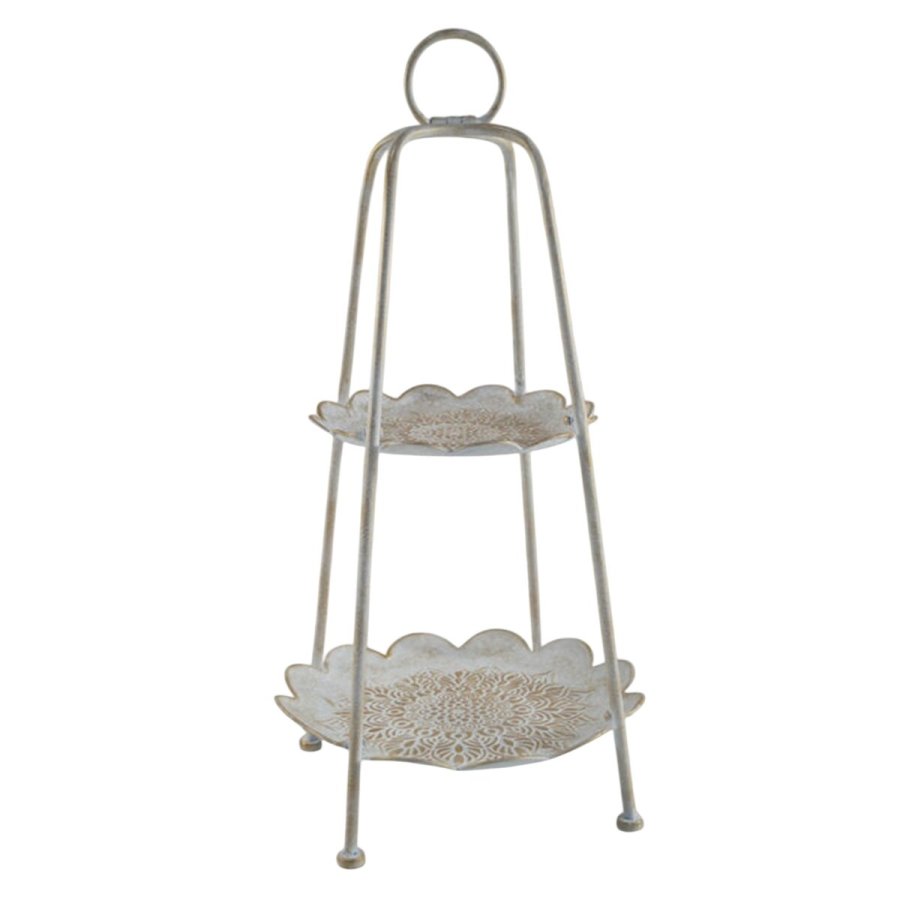 Snack bakke Home ESPRIT Hvid Gylden Araber #2