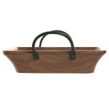 Borddekoration Home ESPRIT Brun Sort Natur 38 X 36 X 9 CM (3 Dele) #3