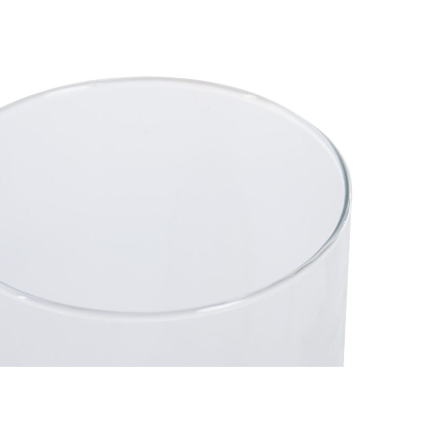 Lyseholder Home ESPRIT Brun Natur Krystal Mangotr� 19 x 19 x 26 cm (2 enheder) #2