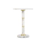 Sofabord Home ESPRIT Hvid Gylden 41 X 41 X 58 CM #2