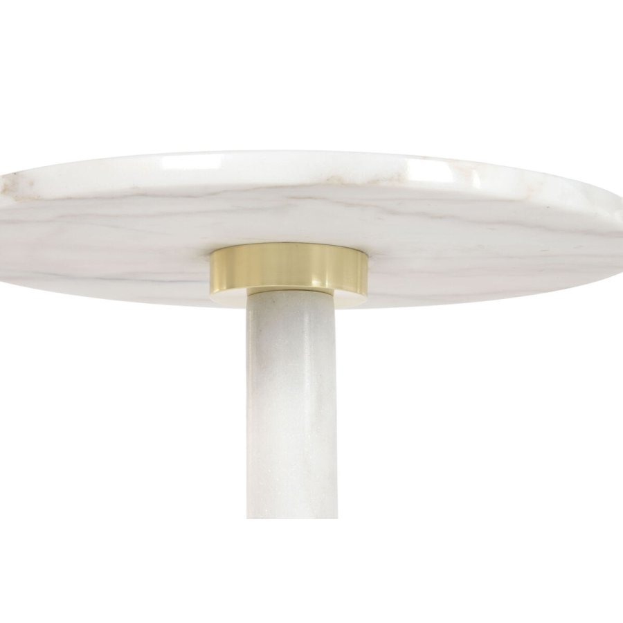 Sofabord Home ESPRIT Hvid Gylden 41 X 41 X 58 CM #4