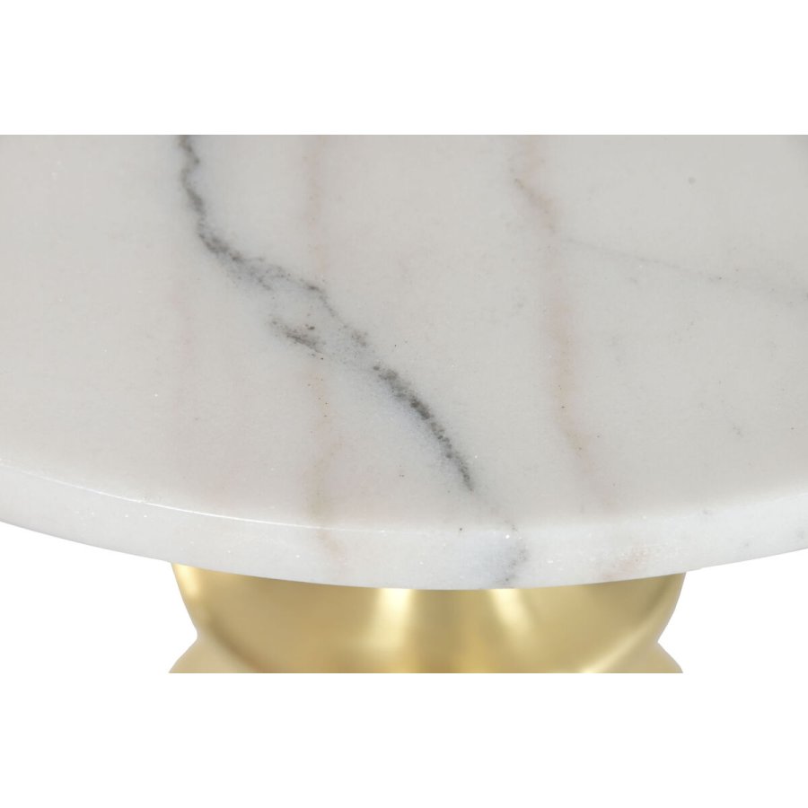 Sofabord Home ESPRIT Hvid Gylden 41 X 41 X 58 CM #6