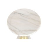 Sofabord Home ESPRIT Hvid Gylden 41 x 41 x 53 cm #3