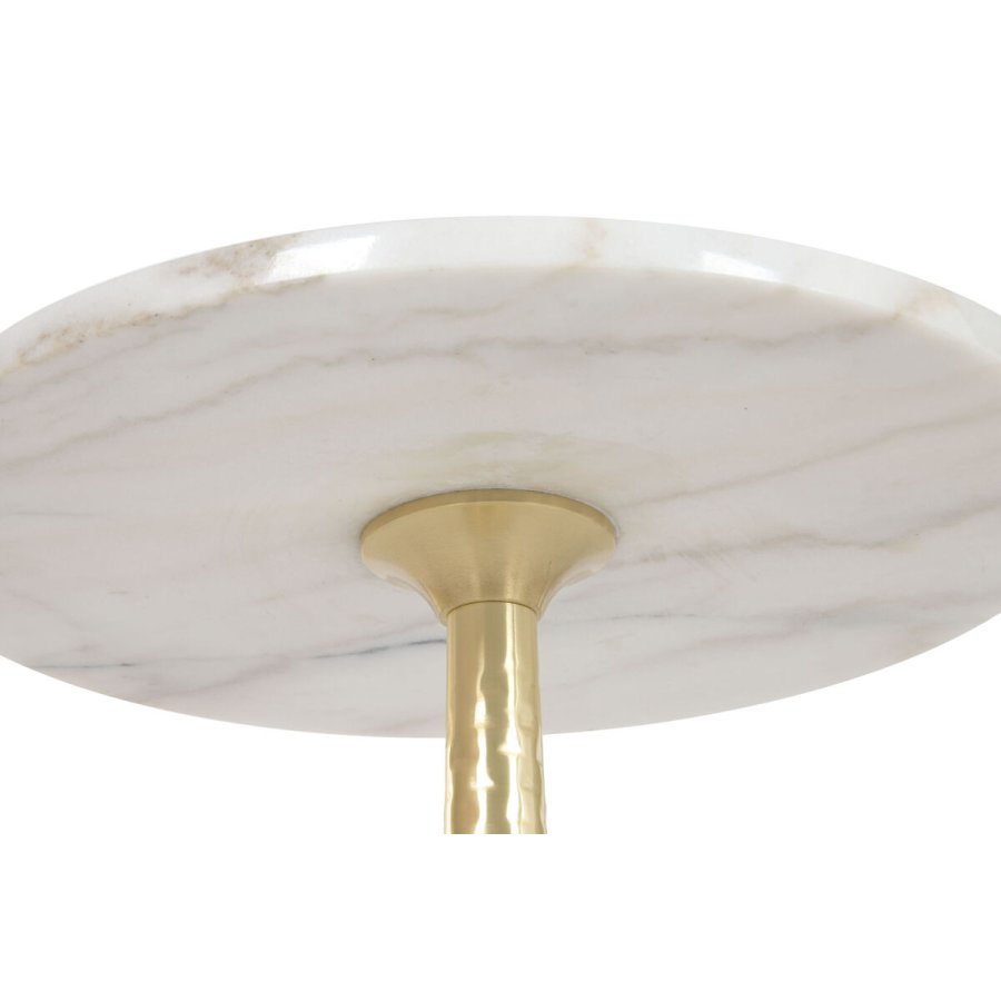 Sofabord Home ESPRIT Hvid Gylden 41 x 41 x 53 cm #7