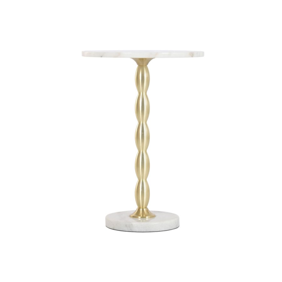 Sofabord Home ESPRIT Hvid Gylden 41 x 41 x 57 cm #2