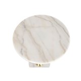 Sofabord Home ESPRIT Hvid Gylden 41 x 41 x 57 cm #3