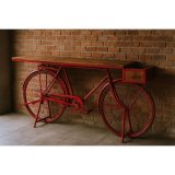 Konsol Home ESPRIT Brun Sort 195 x 40 x 91 cm #2