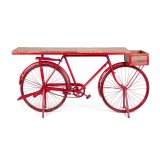 Konsol Home ESPRIT Brun Sort 195 x 40 x 91 cm #3