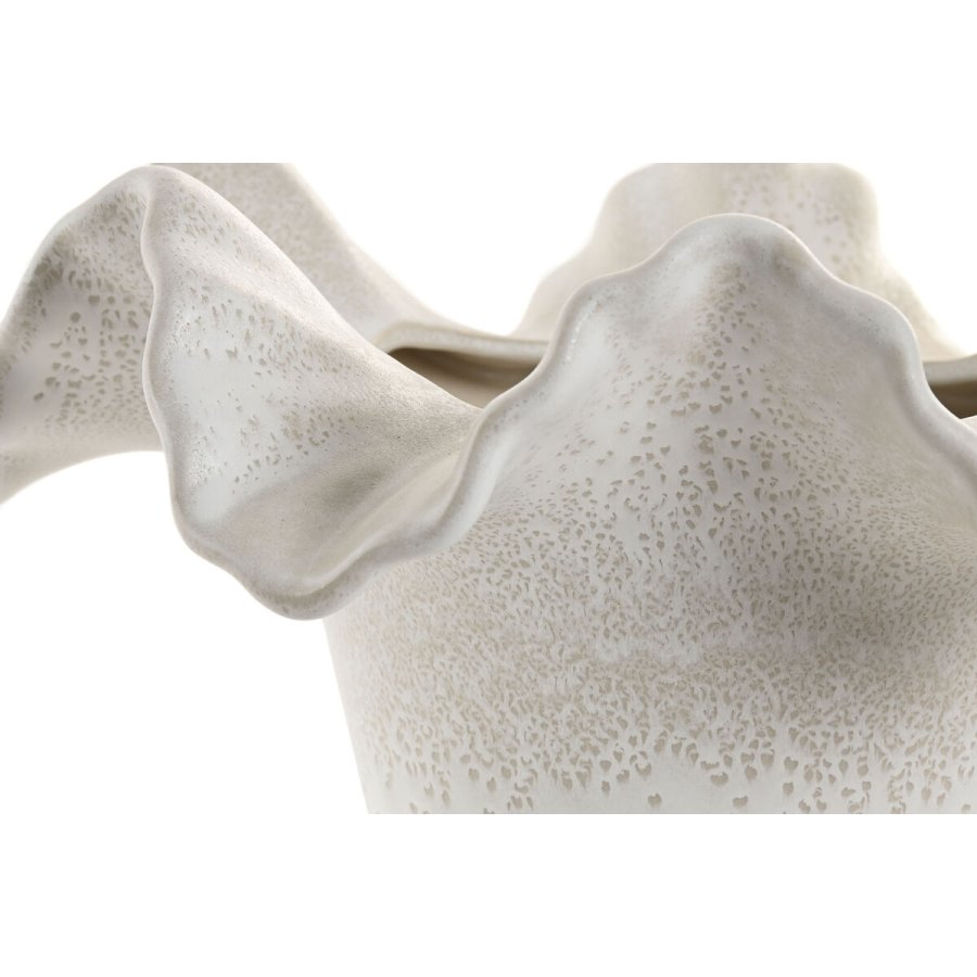 Vase Home ESPRIT Hvid Keramik 30 x 30 x 18 cm #2