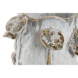 Vase Home ESPRIT Bl Hvid Keramik 27 x 27 x 35 cm #2