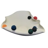 Borddekoration Home ESPRIT Hvid Multifarvet Keramik 47 X 38 X 20 CM #7