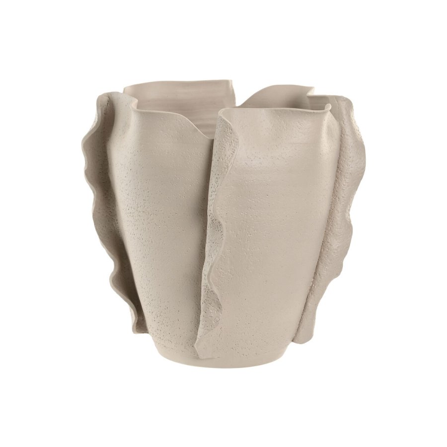 Vase Home ESPRIT Hvid Keramik Traditionel stil Moderne 33 x 33 x 32 cm #1