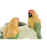 Vase Home ESPRIT Gr�n Keramik Tropisk 21 X 16 X 37 CM #2